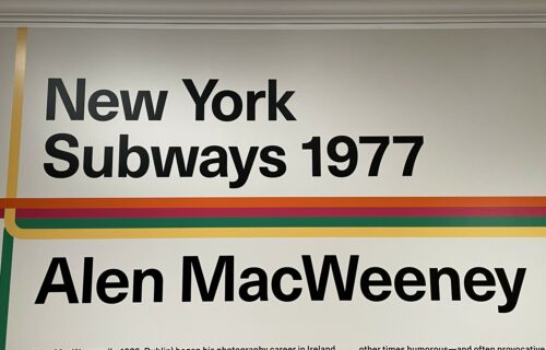 Alen MacWeeney, New York Subways, 1977 @NYPL
